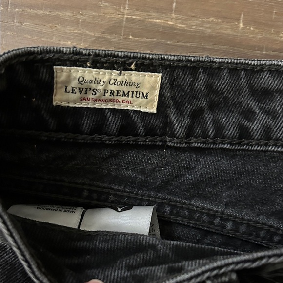Levi’s Low Loose Black Jeans - Picture 3 of 8